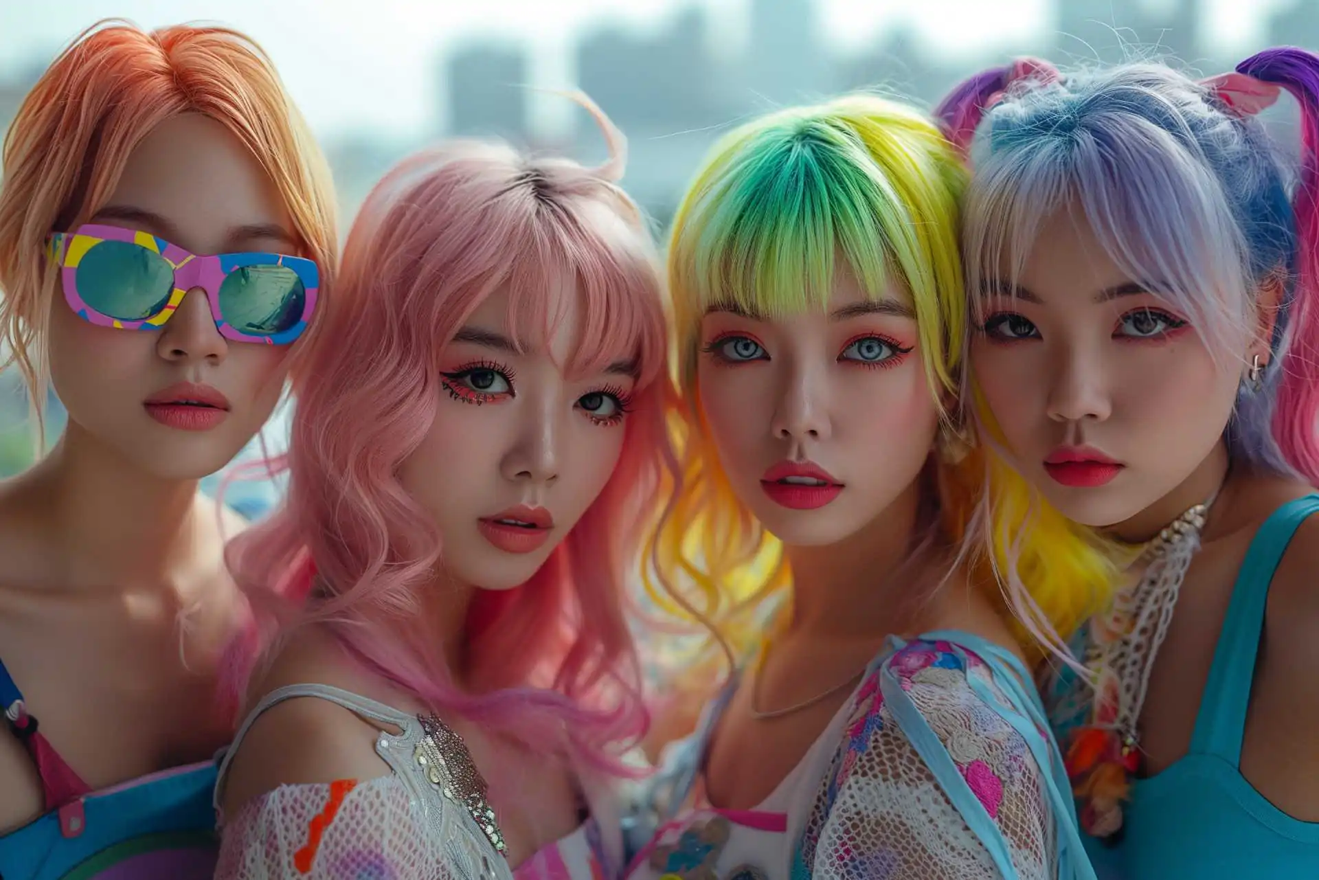 style-kacamata-bulat-ala-selebriti-korea-selatan