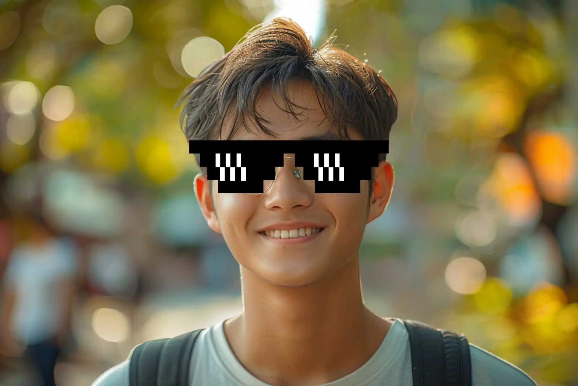 Gaya Kacamata Thug Life Buat Penampilan Makin Keren